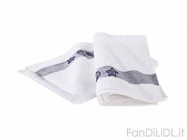 Asciugamano 30 x 50 cm Miomare, prezzo 2,99 &#8364; per Alla confezione 
- Materiale: ...