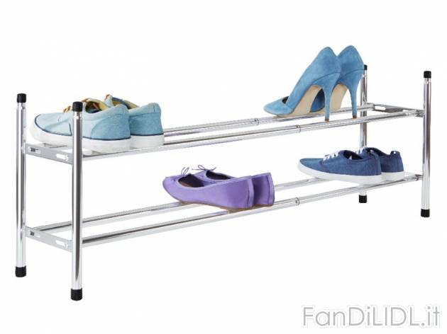 Scarpiera allungabile Ordex, prezzo 9,99 &#8364; per Alla confezione 
- Con ...