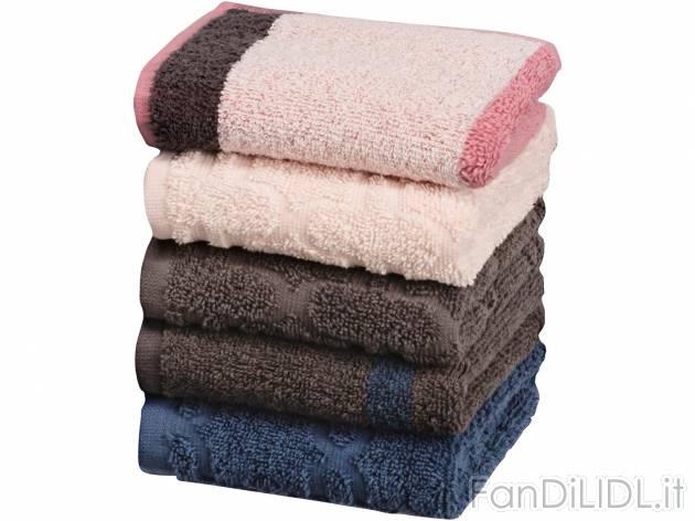 Asciugamano 30x50 cm, 3 pezzi o Asciugamano 50x100 cm, 2 pezzi , prezzo 3.49 &#8364; ...
