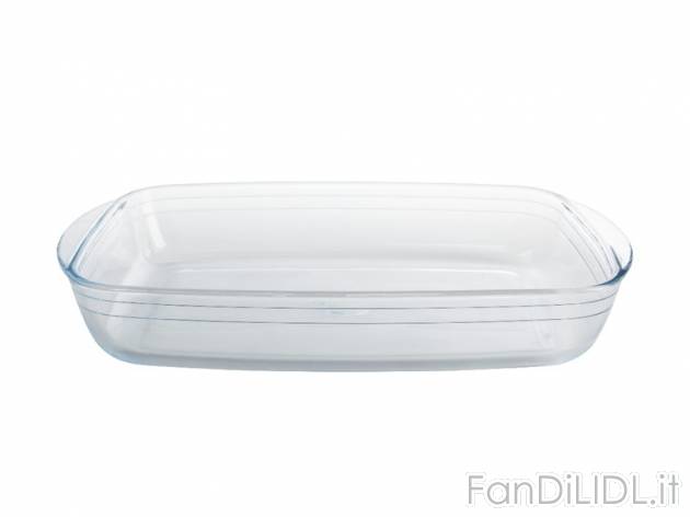 Pirofila in vetro , prezzo 3,99 &#8364; per Alla confezione 
- Ideale per forno, ...