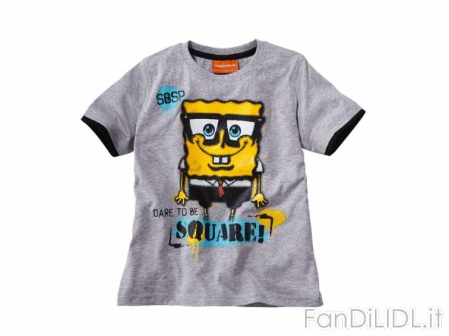 Maglietta da bambino &quot;Batman, Spongebob, The Simpson&quot; , prezzo ...