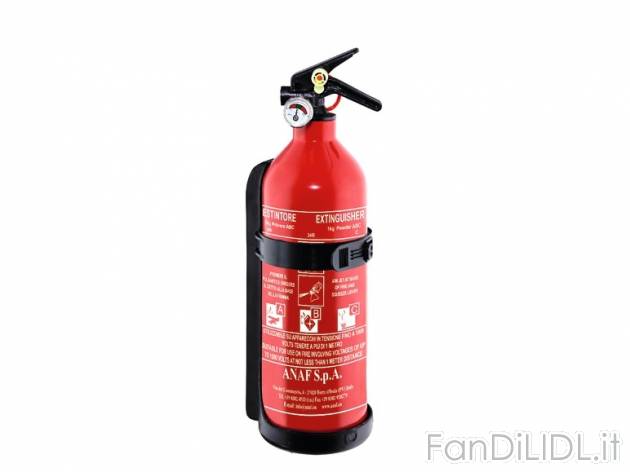 Estintore 1Kg , prezzo 10,99 &#8364; per Alla confezione 
- Con manometro 
- ...