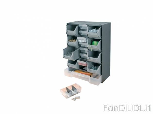 Box portaminuteria Powerfix, prezzo 8,99 &#8364; per Alla confezione 
- A scelta ...