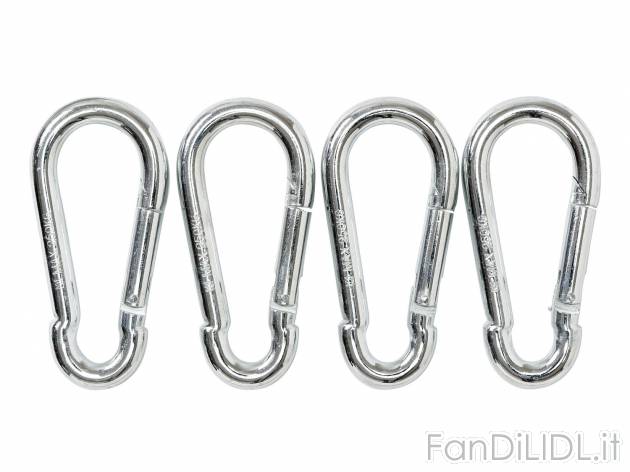 Set moschettoni o grilli a vite , prezzo 2.99 &#8364;