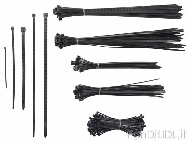 Set fascette fermacavo, 251 pezzi , prezzo 2.99 &#8364;