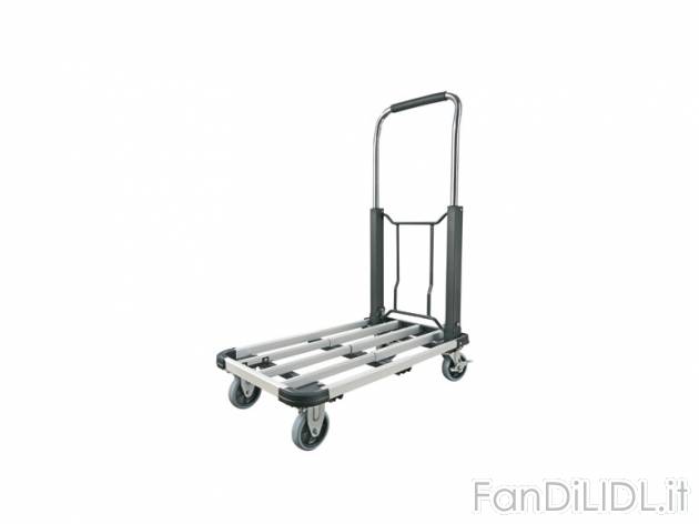 Carrello pieghevole in alluminio Powerfix, prezzo 39,99 &#8364; per Alla confezione ...