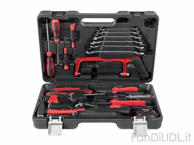 Valigetta con utensili Powerfix, prezzo 24,99 &#8364; per Alla confezione 
- ...