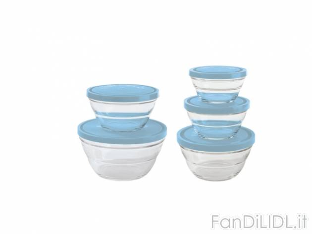 Set contenitori in vetro Ernesto, prezzo 7,99 &#8364; per Al set 
- Adatti per ...