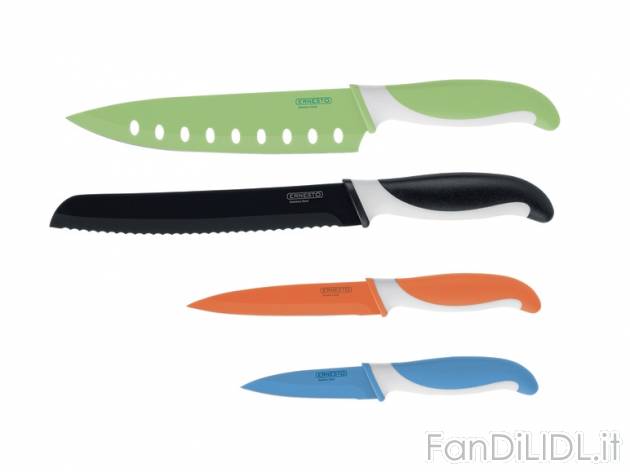 Set coltelli, 4 pezzi Ernesto, prezzo 8,99 &#8364; per Al set 
- Composto da ...