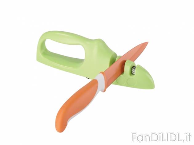 Affilacoltelli Ernesto, prezzo 2,99 &#8364; per Alla confezione 
- 3 scanalature ...