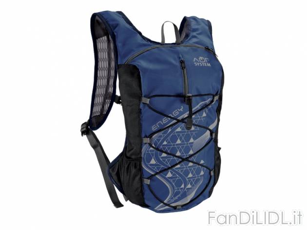 Zaino running , prezzo 12,99 &#8364; per Alla confezione 
- Parte posteriore ...