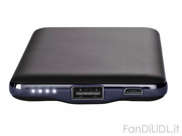 Powerbank Ultraslim 8000 mAh , prezzo 14.99 &#8364; 
- Con tecnologia Smart ...