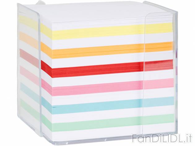 Cubo portafoglietti, 800 fogli , prezzo 1.99 &#8364;