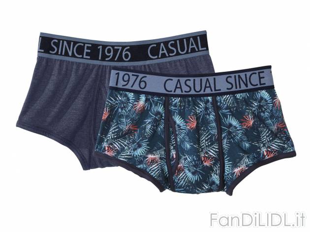 Boxer da uomo , prezzo 4.99 &#8364; per Alla confezione 
-  Misure: M-XL
-  2 pezzi