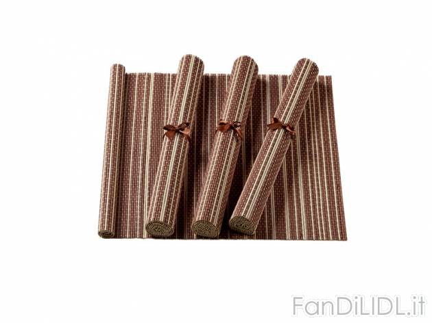 Set tovagliette, 4 pezzi o striscia centrotavola Meradiso, prezzo 4,99 &#8364; ...