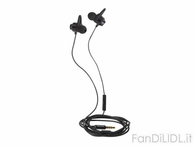 Cuffie auricolari , prezzo 4.99 &#8364; 
- Microfono con tasto multifunzione ...