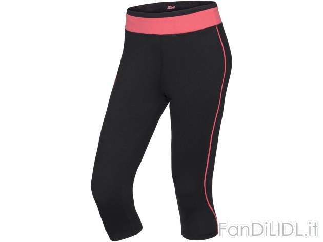 Pantaloni sportivi capri da donna , prezzo 6.99 &#8364; 
- Con tasca portachiavi ...