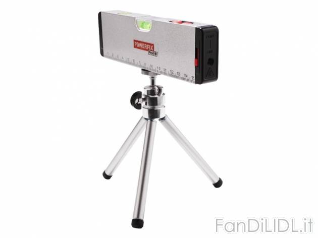 Livella laser con treppiede Powerfix, prezzo 9,99 &#8364; per Alla confezione ...