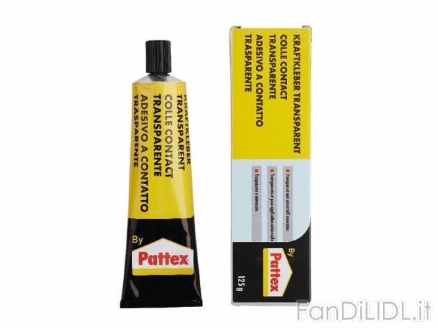 Adesivo a contatto classico o trasparente 125g / Set colle, 3 pezzi , prezzo 1,99 ...