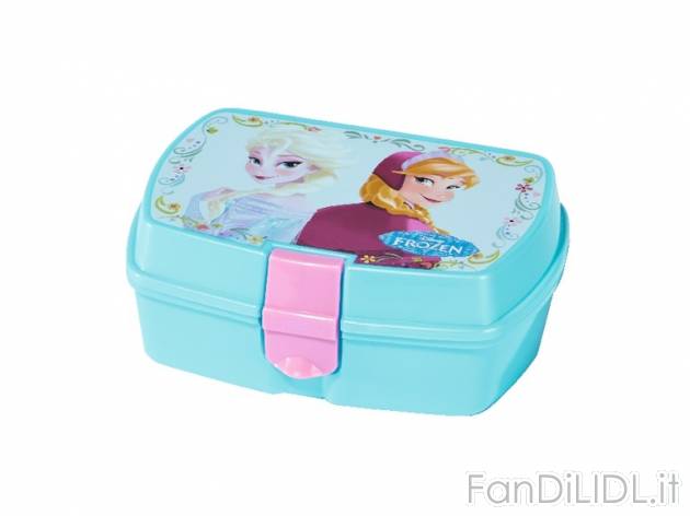 Borraccia o porta merenda per bambini &quot;Frozen, Minions, Minnie, Star Wars&quot; ...