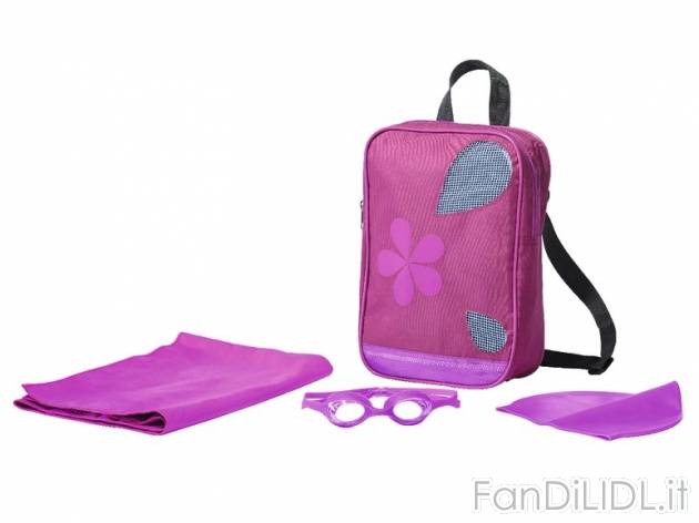 Set nuoto, 4 pezzi , prezzo 9,99 &#8364; per Alla confezione 
- Il set include: ...