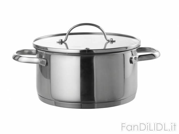 Pentola in acciaio , prezzo 11.99 &#8364; 
- Adatta per tutti i tipi di piano ...