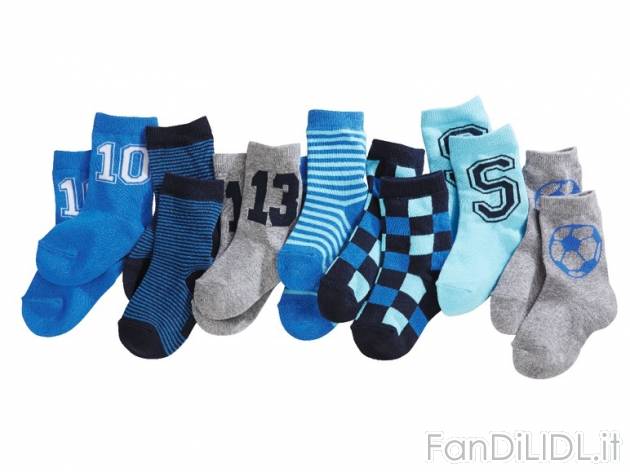 Calze da bambino Lupilu, prezzo 4,99 &#8364; per Alla confezione 
- Con bordo ...