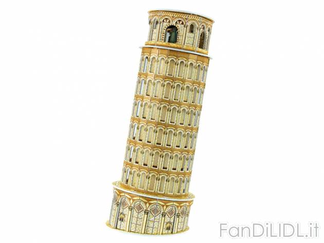 Puzzle 3D , prezzo 3,99 &#8364; per Alla confezione 
- Le pi&#249; famose ...