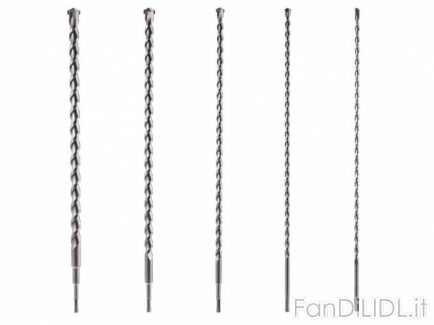 Punte da trapano 60 cm per muri Parkside, prezzo 12,99 &#8364; per Alla confezione ...