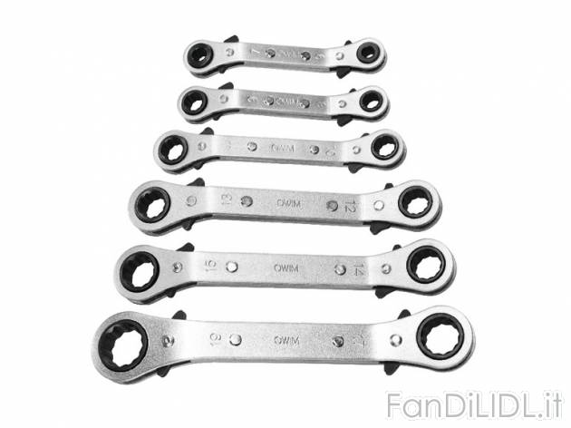 Set chiavi ad anello con cricchetto Powerfix, prezzo 14,99 &#8364; per Alla ...