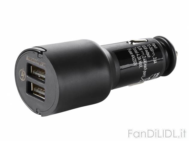 Adattatore USB per auto o alimentatore USB , prezzo 4.99 &#8364; 
- Con Smart ...