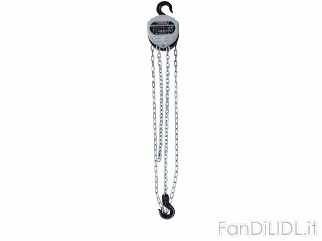 Paranco a catena , prezzo 39.99 &#8364; 
- Portata: 1000 kg
- Altezza di sollevamento: ...