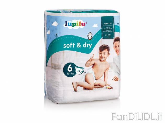 Pannolini taglia 6 XL , prezzo 4.99 &#8364;