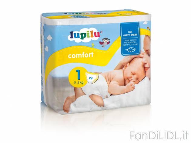 Pannolini taglia 1 Newborn , prezzo 2.79 &#8364; 
- Con indicatore di umidit&#224; ...