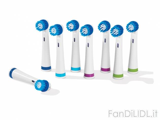 Testine di ricambio per spazzolino elettrico Nevadent, Dentalux, prezzo 4,99 &#8364; ...