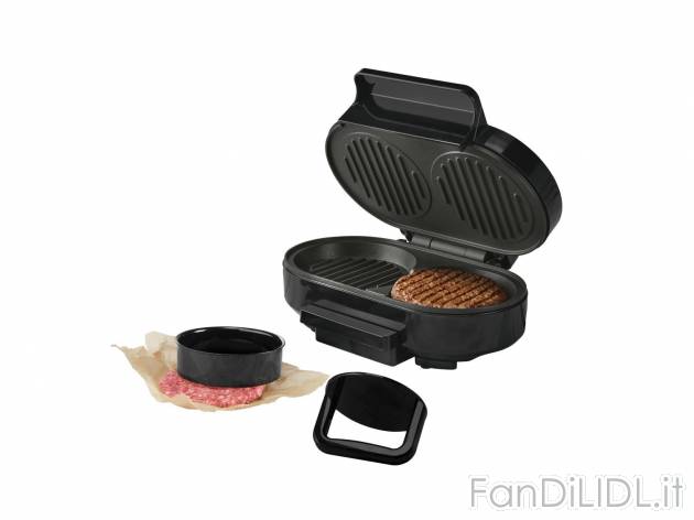 Piastra per hamburger , prezzo 17.99 &#8364; per Alla confezione 
- Per preparare ...