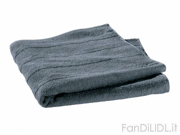 Telo doccia 70 x 140 cm Miomare, prezzo 5,99 &#8364; per Alla confezione 
- ...