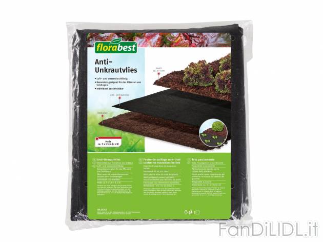 Telo pacciamante o da giardino , prezzo 2.99 &#8364; 
- Permeabile e ritagliabile ...