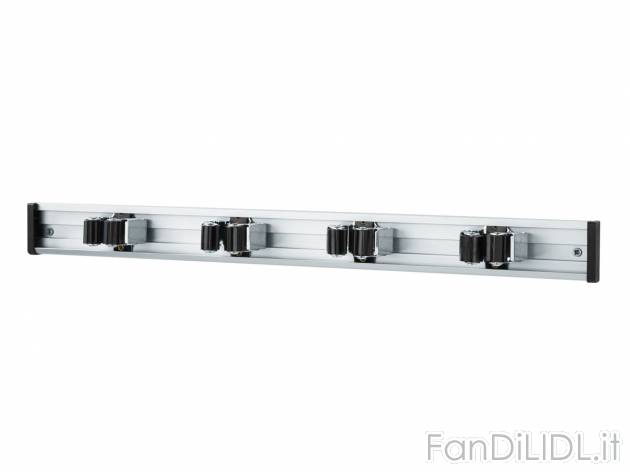 Barra appendiattrezzi , prezzo 4.99 &#8364; 
- Guida in alluminio con 4 morsetti ...