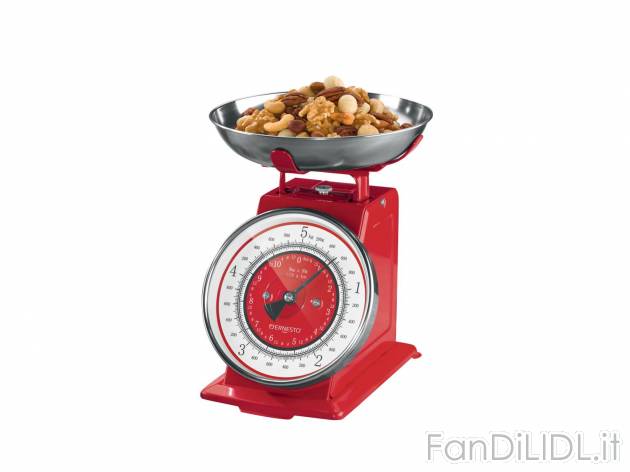 Bilancia da cucina Retrò 5 kg , prezzo 12.99 &#8364; per Alla confezione 
- ...