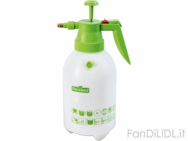 Spruzzatore manuale a pressione, 2 L , prezzo 3.99 &#8364; 
- Ugello in ottone ...
