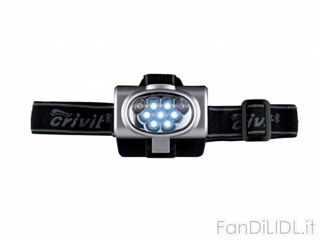 Lampada frontale a LED , prezzo 5,99 &#8364; per Alla confezione 
- Alta resa ...