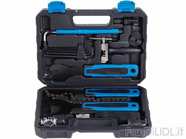 Set attrezzi per bicicletta , prezzo 29.99 &#8364;  
-  20 pezzi
