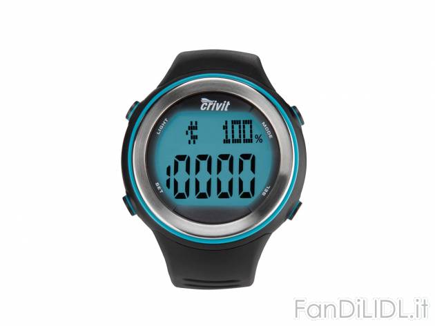 Orologio da polso con cardiofrequenzimetro e contapassi , prezzo 24.99 &#8364; ...