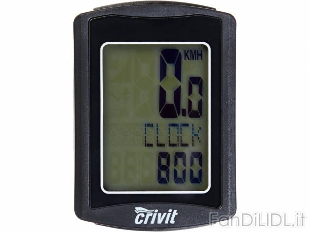 Ciclocomputer senza fili , prezzo 7.99 &#8364; 
- Numerose funzioni: misurazione ...