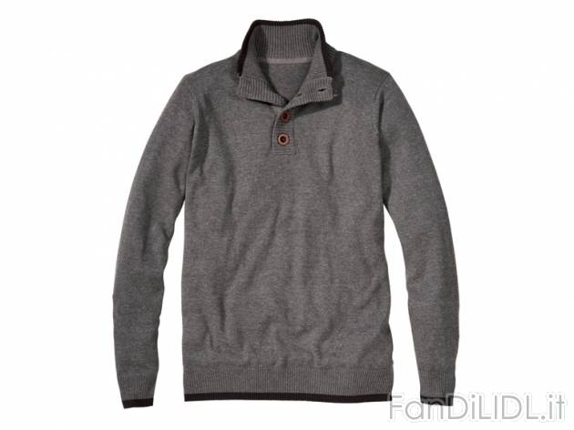 Pullover da uomo Livergy, prezzo 9,99 &#8364; per Alla confezione 
- In filato ...