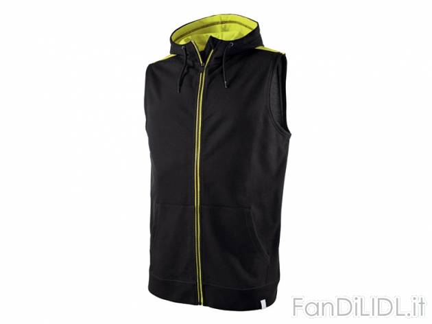 Gilet sportivo da uomo , prezzo 8,99 &#8364; per Alla confezione 
- Con cappuccio ...