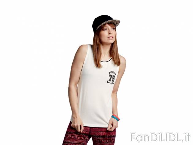 Canotta da donna , prezzo 4,99 &#8364; per Alla confezione 
- In morbido single ...