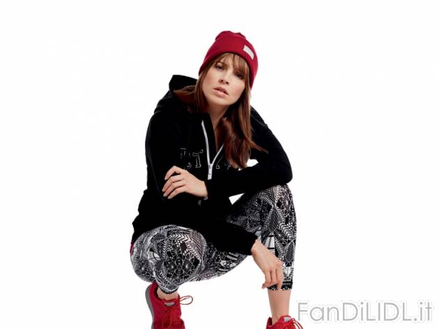 Felpa da donna , prezzo 9,99 &#8364; per Alla confezione 
- Con cappuccio 
- ...