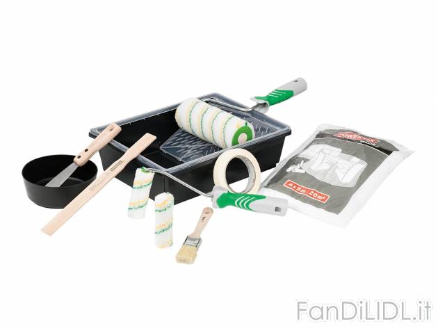 Set per tinteggiare, 12 pezzi , prezzo 11.99 &#8364;